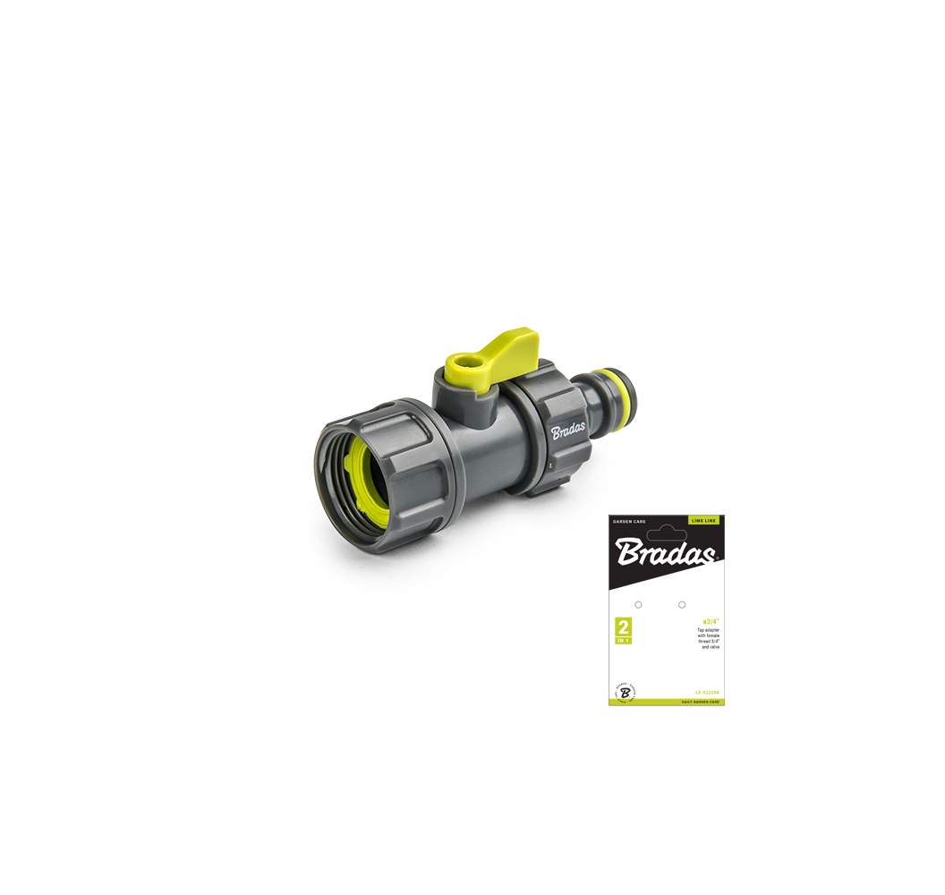 LIME LINE Tap adapter with 3/4"  female - Power-Jet
