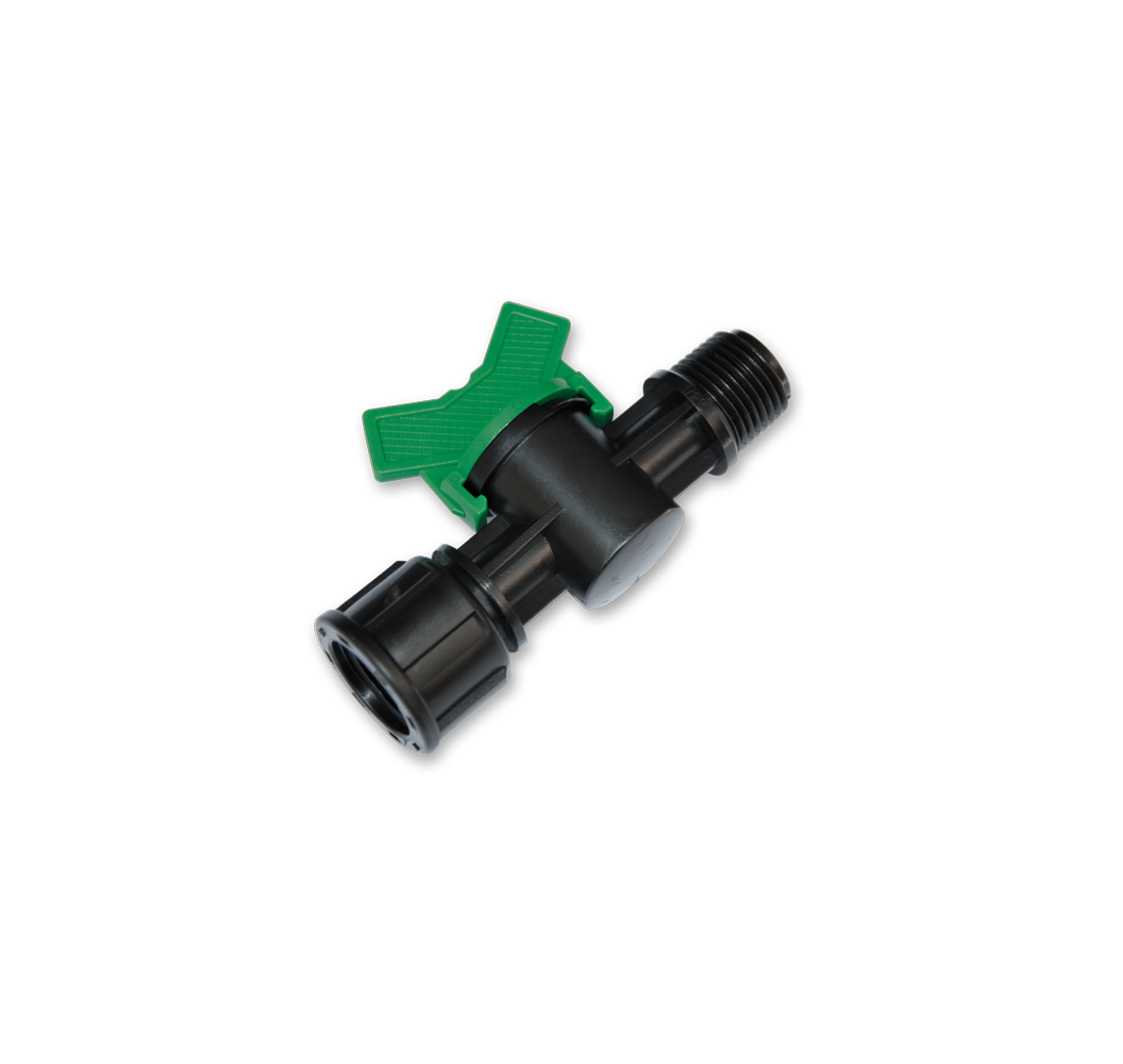 Lock Type Offtake for PE pipes / 20mm hose barb connector
