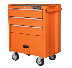 Metal tool trolley with 4...