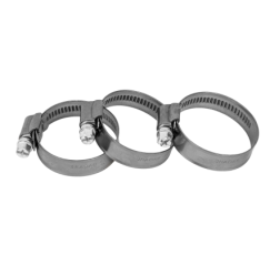 Stainless zebra hose clamp BRADAS 130-150mm