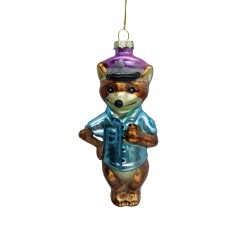 Christmas ornament JOY FOX...