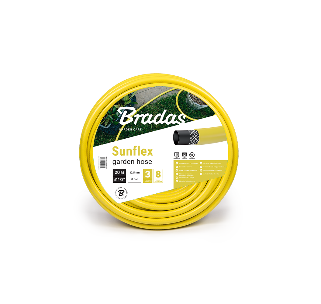 Watering hose AQUA-DROP FLAT 1/2" - 15m