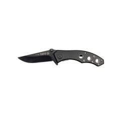 Folding Knife W. Black Blade