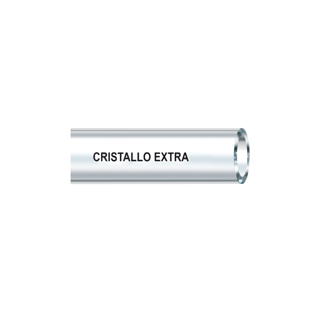 Non-reinforced technical hose CRISTALLO EXTRA 15*2mm / 50m