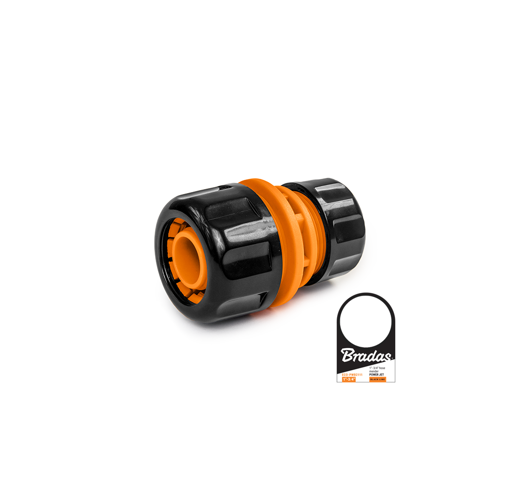 BLACK LINE 1/2" male accessory adapter with label