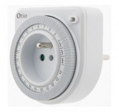 Daily plug-in timer mechanical Otio